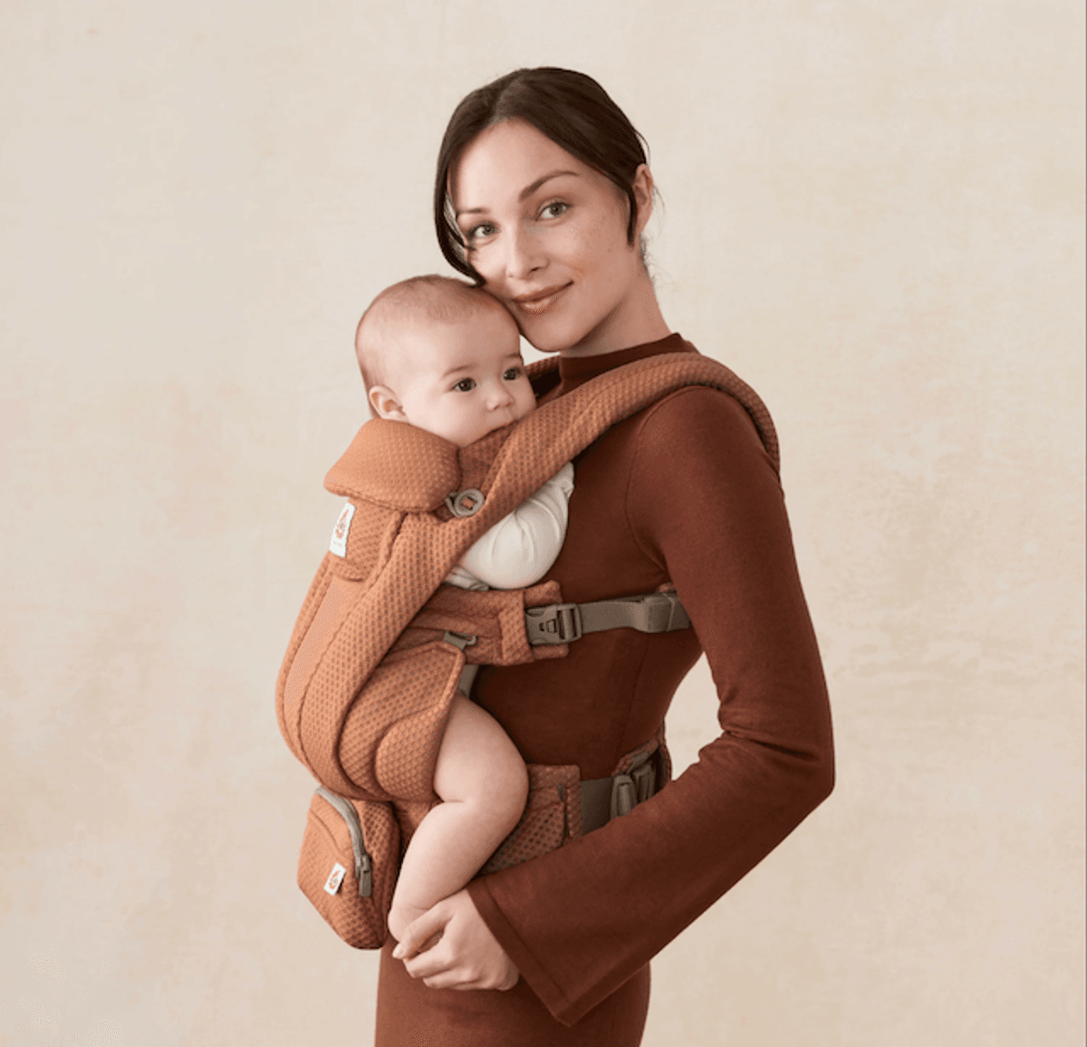 Ergobaby | Omni Deluxe Mesh Bæresele | Canyon Clay