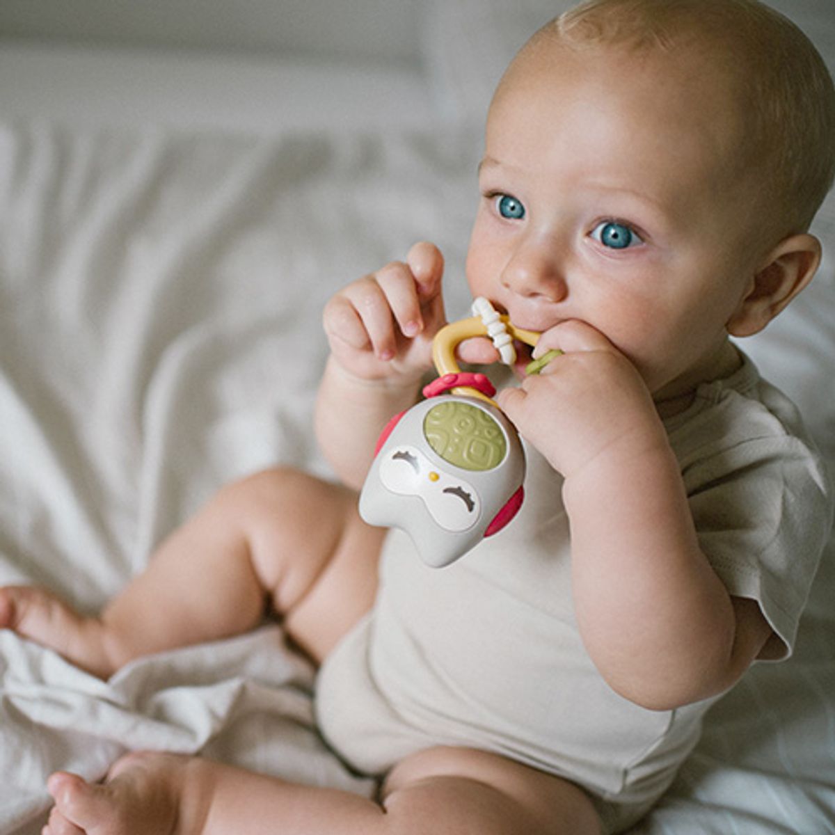 Babyono | Rangle med lyd | Ugle