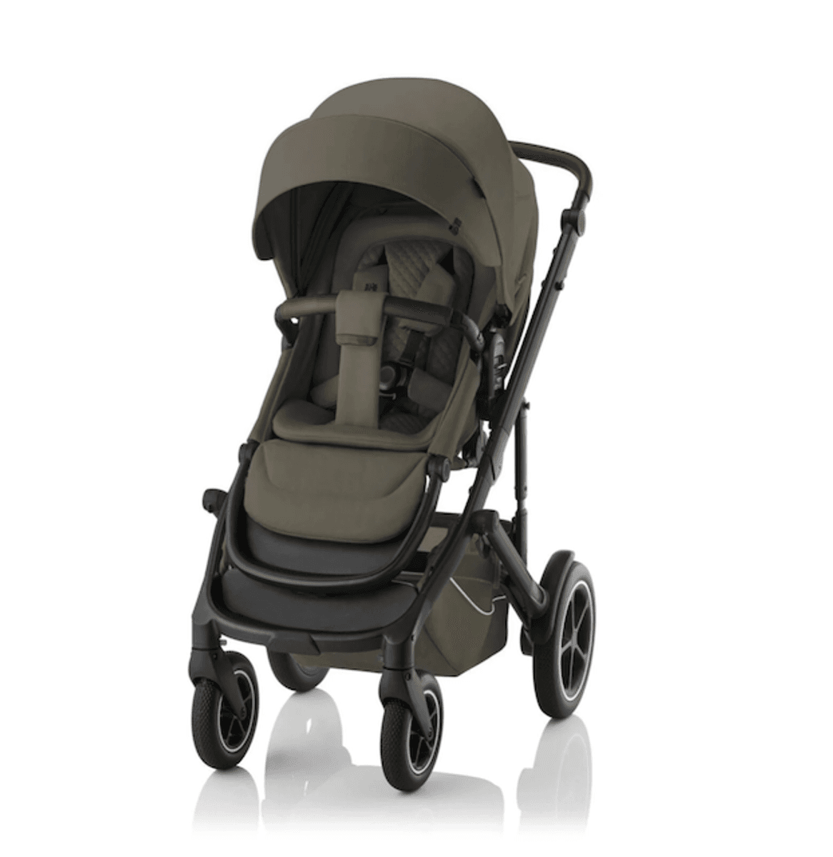 Britax | Smile 5Z LUX Kombivogn + BABY-SAFE Pro Bilstol & Base | Urban Olive