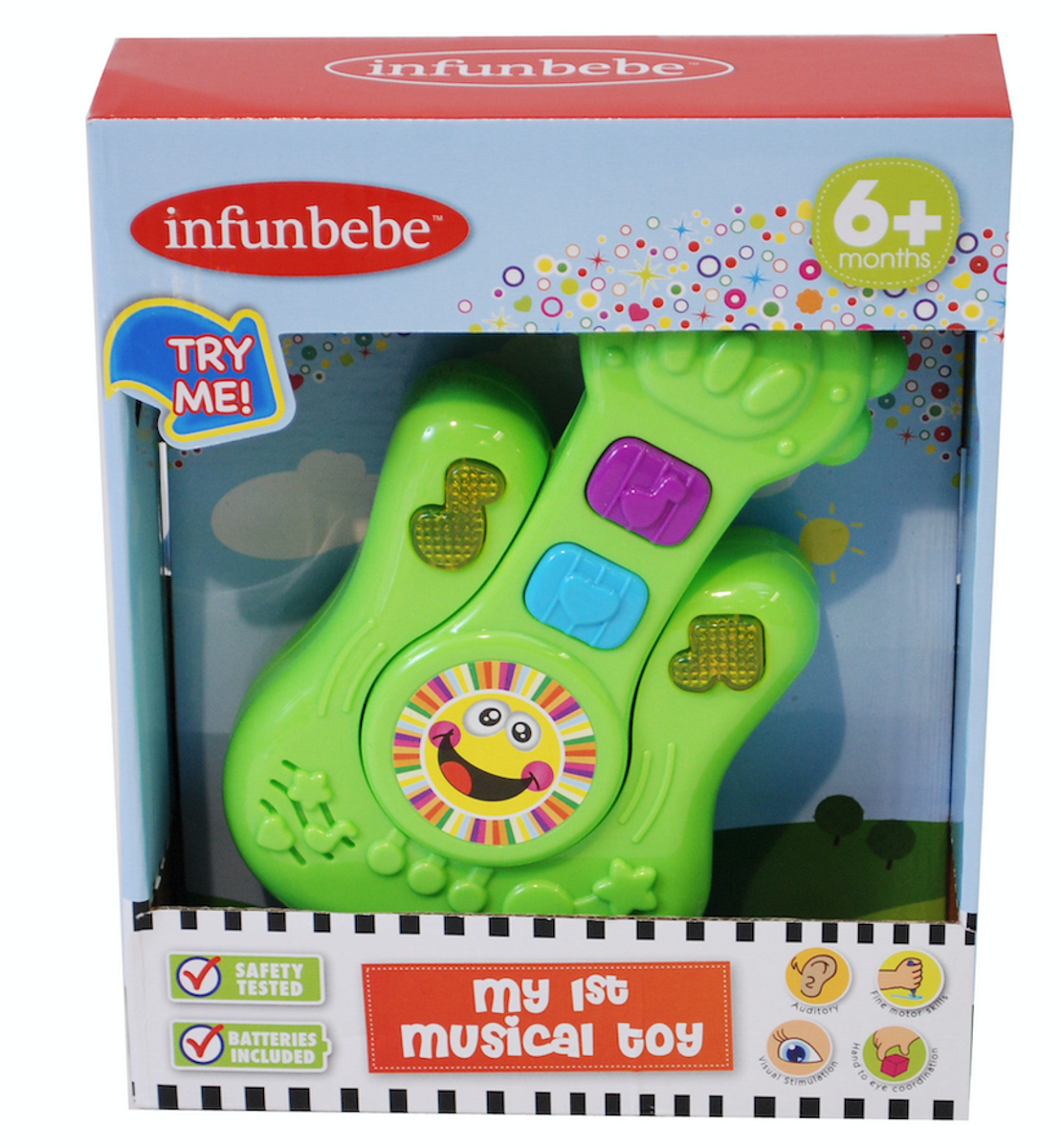 Infunbebe | Leke Gitar | 6m+