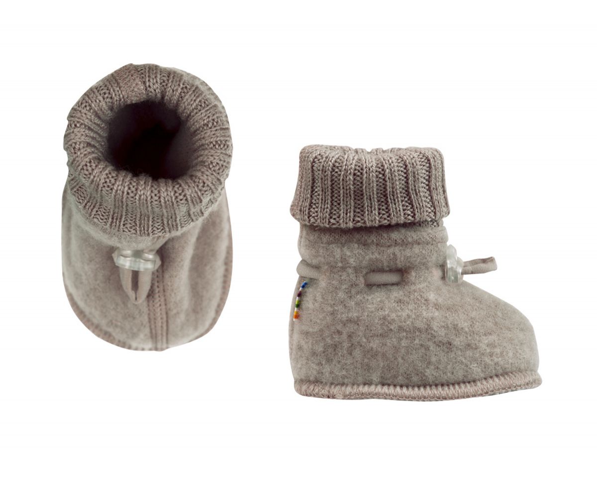 Joha | Sleeping booties | Ull | Sesame Melange