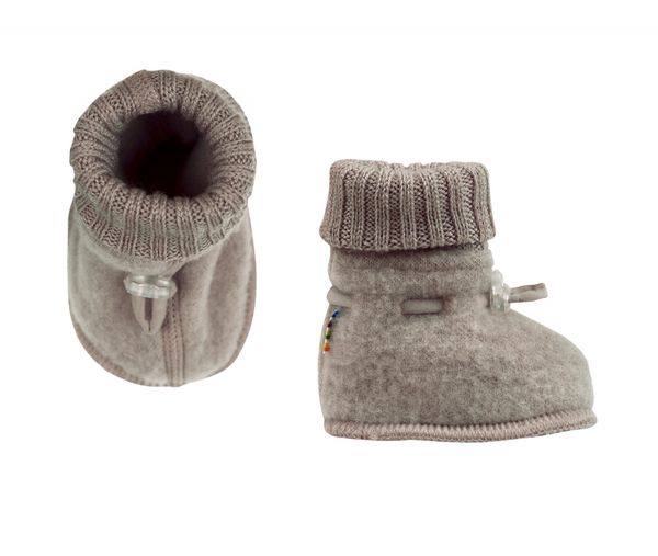 Joha | Sleeping booties | Ull | Sesame Melange