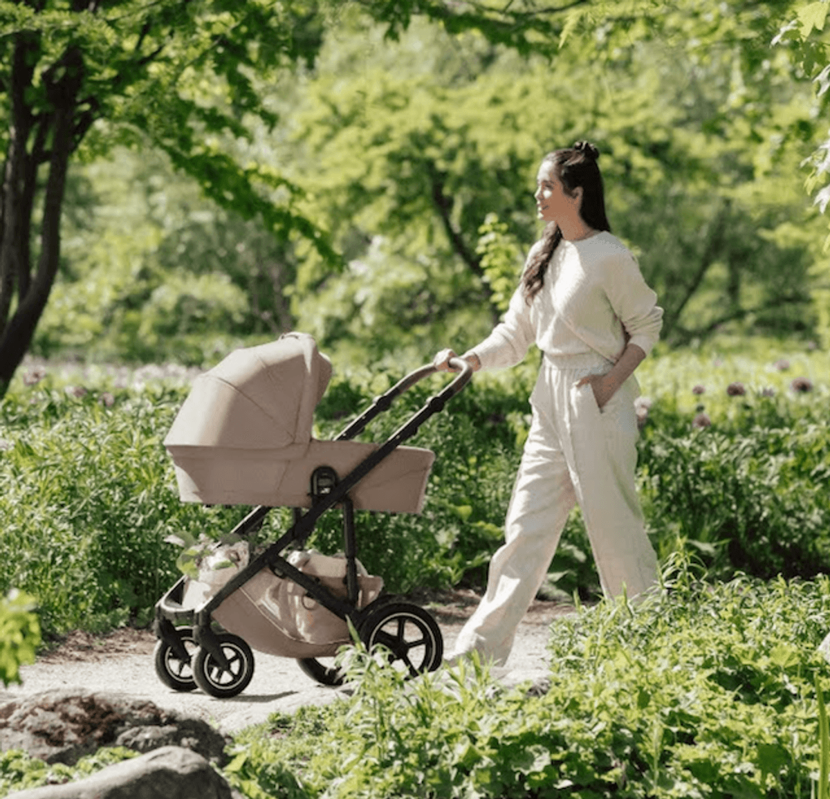 Britax | Smile 5Z Kombivogn + BABY-SAFE Pro Bilstol & Base | Teak and Grey 
