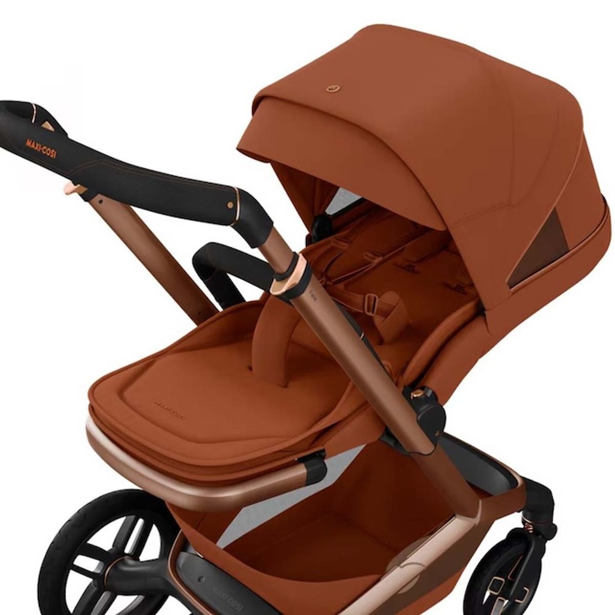 Maxi-Cosi | Fame V2 Vogn + Pebble Slide Pro Bilstol og Base | Copper Terra