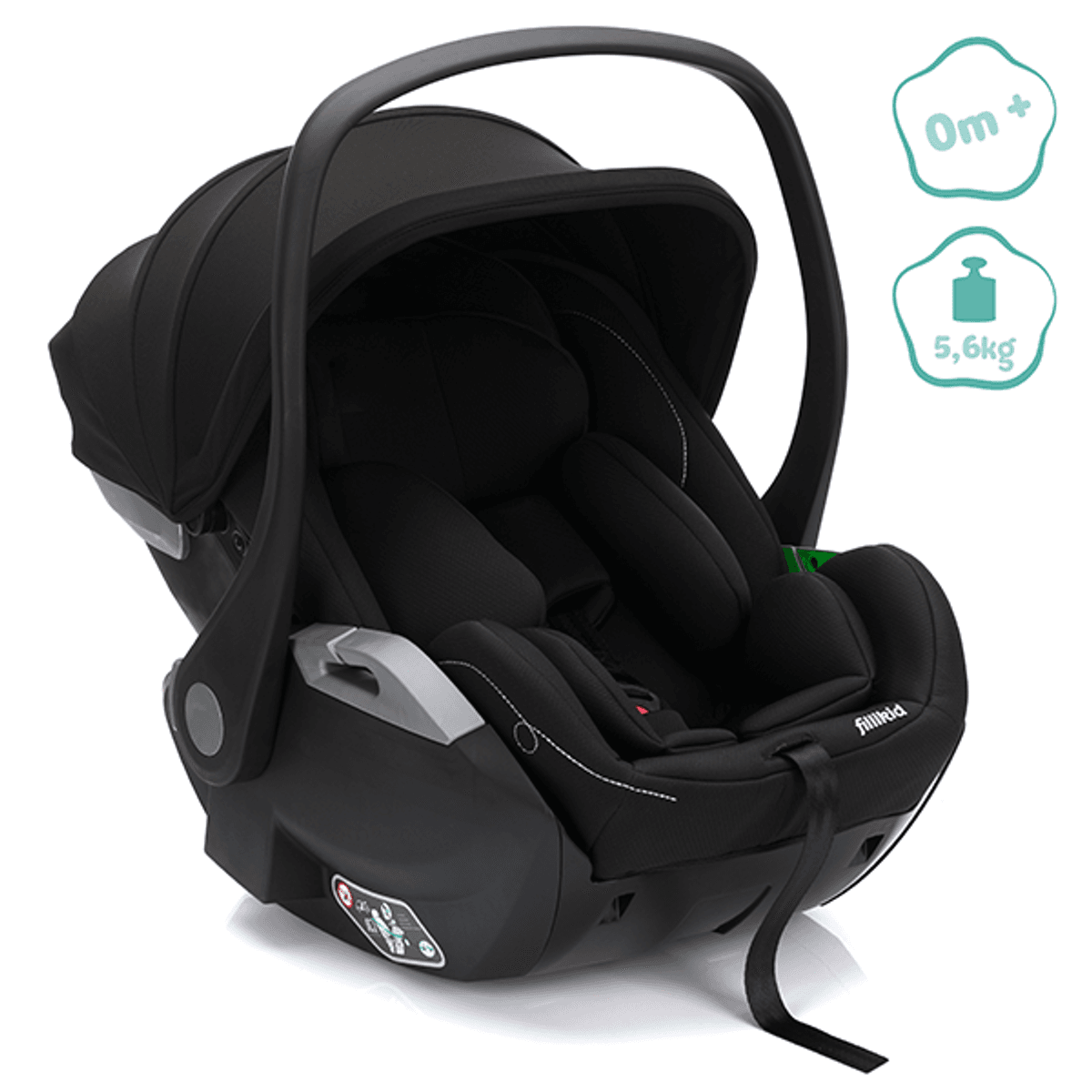 Britax | Smile 5Z kombivogn + Noa bilstol & Base | Teak & Black