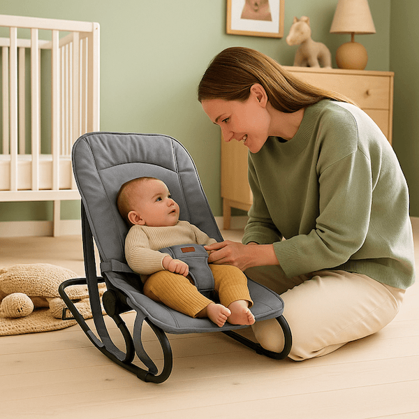 Hovedbilde Kaxholmen | Rocker lux Vippestol | Grey Melange