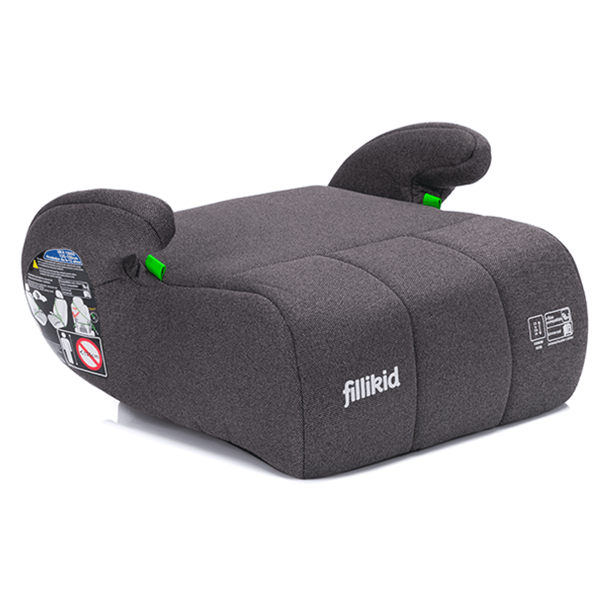  Fillikid | Comfort Bilstolpute (125–150 cm) | Grå