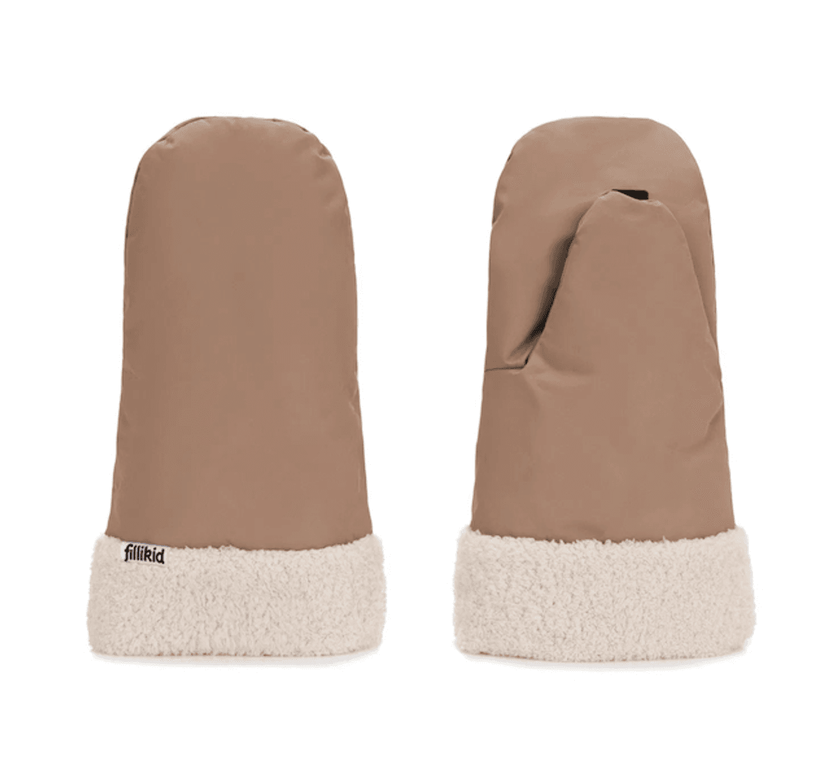 Fillikid | Nuuk Teddy Vognvotter | Taupe