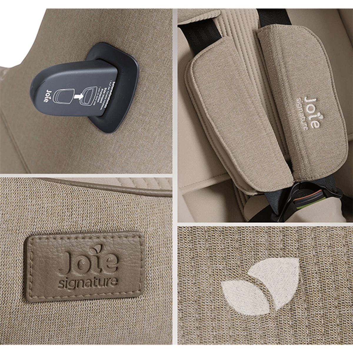 Joie Signature | I-Harbour E Bilstol | 61-105 cm | Sandstone