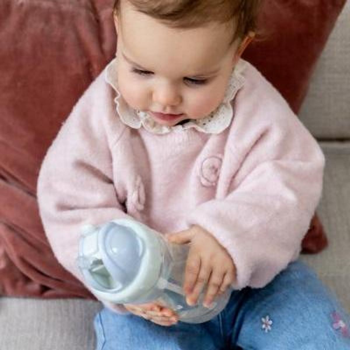 Peppa Pig | Evie Sugerørskopp | 320 ml | Blå