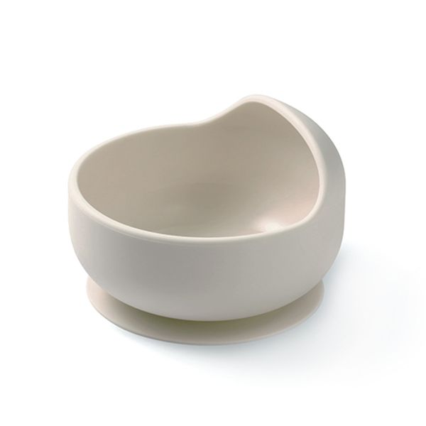 Hovedbilde Babyono | Silikonskål med sugekopp | Beige