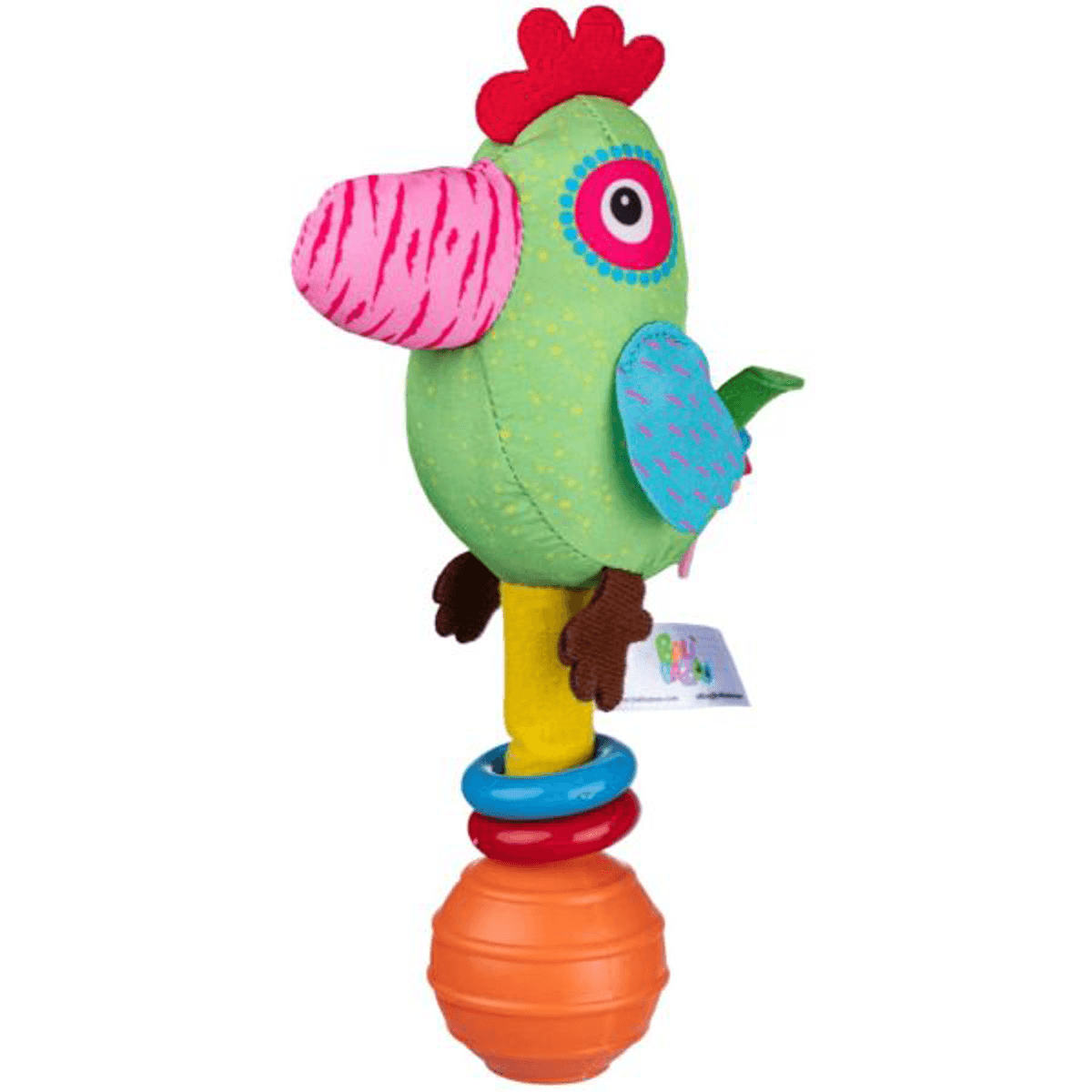 BaliBazoo | Hånd Rangle | Fargerik Fugl