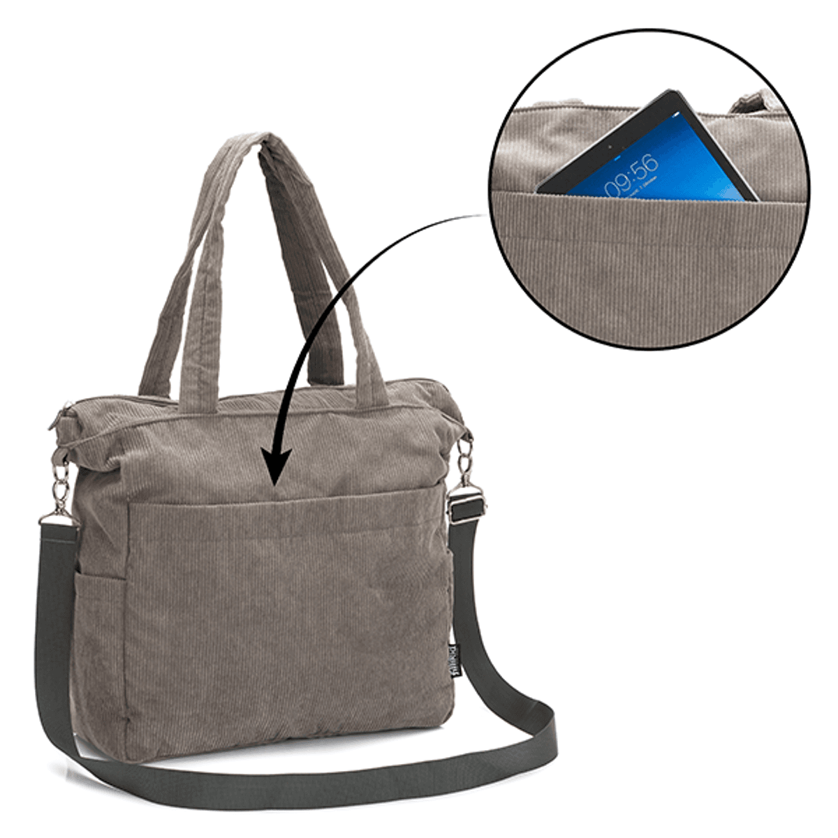 Fillikid | Stelleveske | Cord Grey