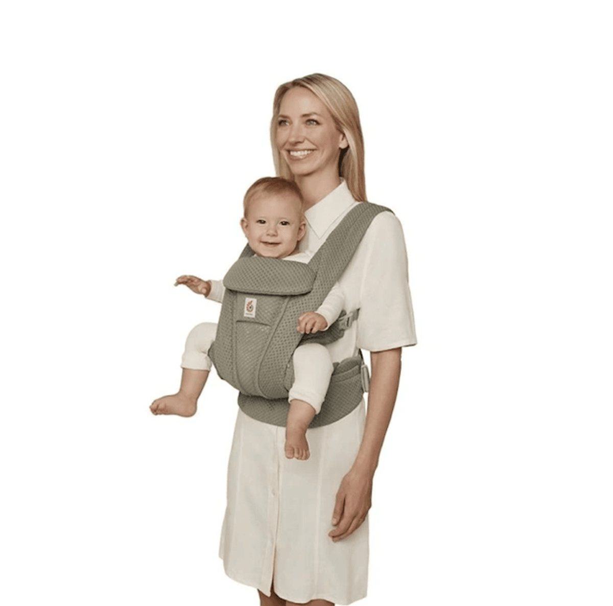 Ergobaby | Omni Deluxe Mesh Bæresele | Soft Olive