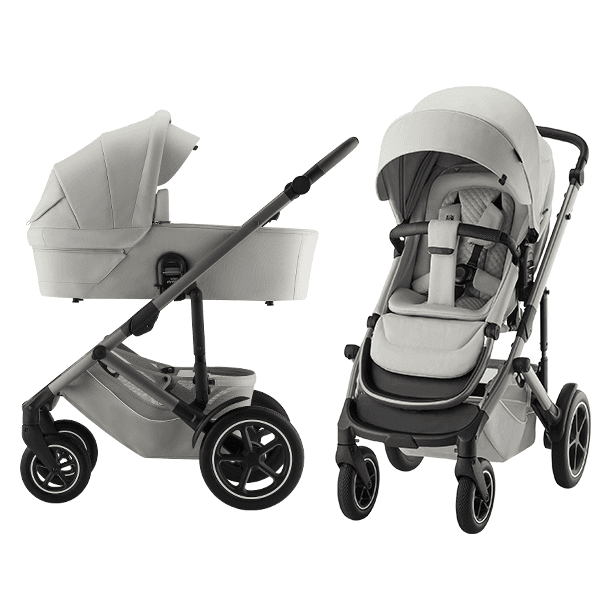 Hovedbilde Britax | Smile 5Z  Lux Edition | Duokombivogn | Linnen Grey