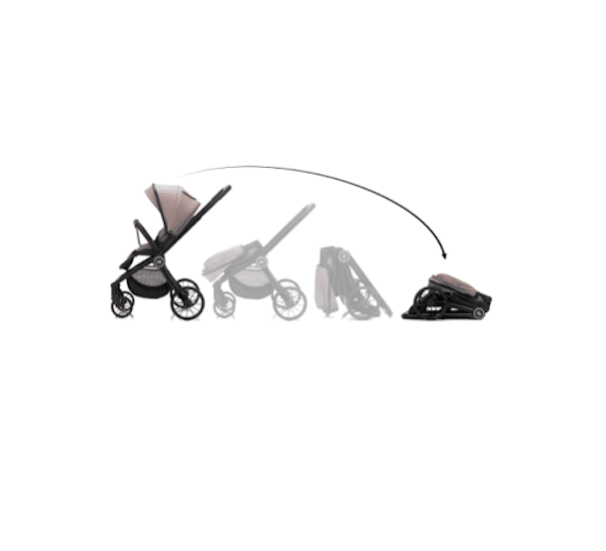 Fillikid | Cougar Kombivogn og Bilstol Pakke | Taupe