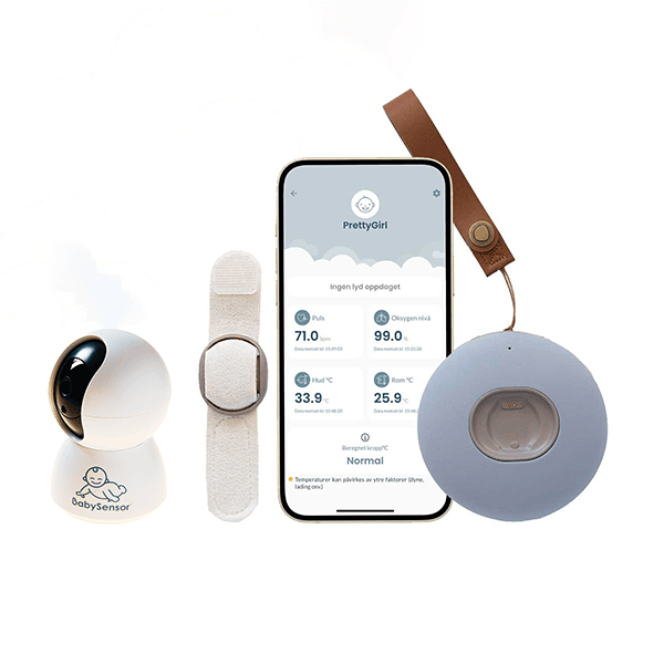 Hovedbilde BabySensor Relax | Smart babycall med 4G og kamera
