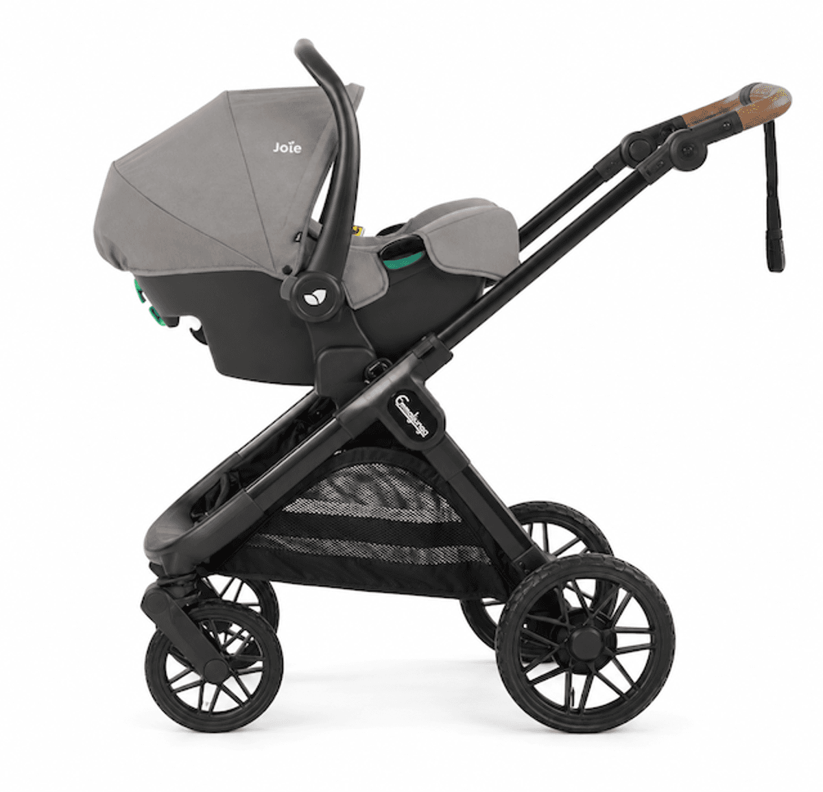 Emmaljunga | Jubileums Vogn + Joie Bilstol og 360 Base | Sento Pro Kombi Ergo+