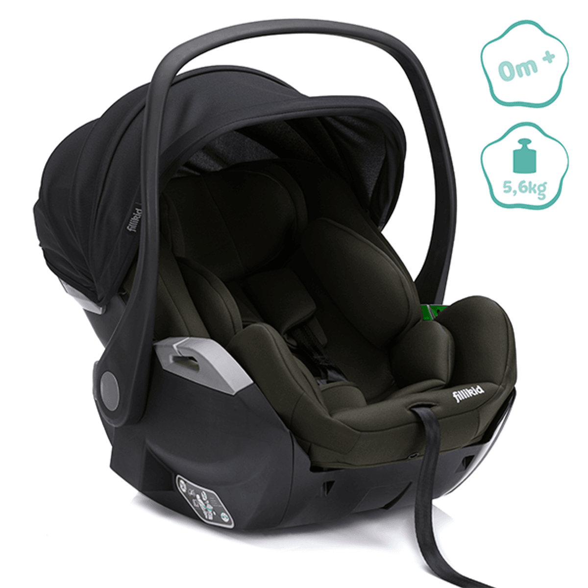 Britax | Smile 5Z kombivogn + Noa bilstol & Base | Urban Olive