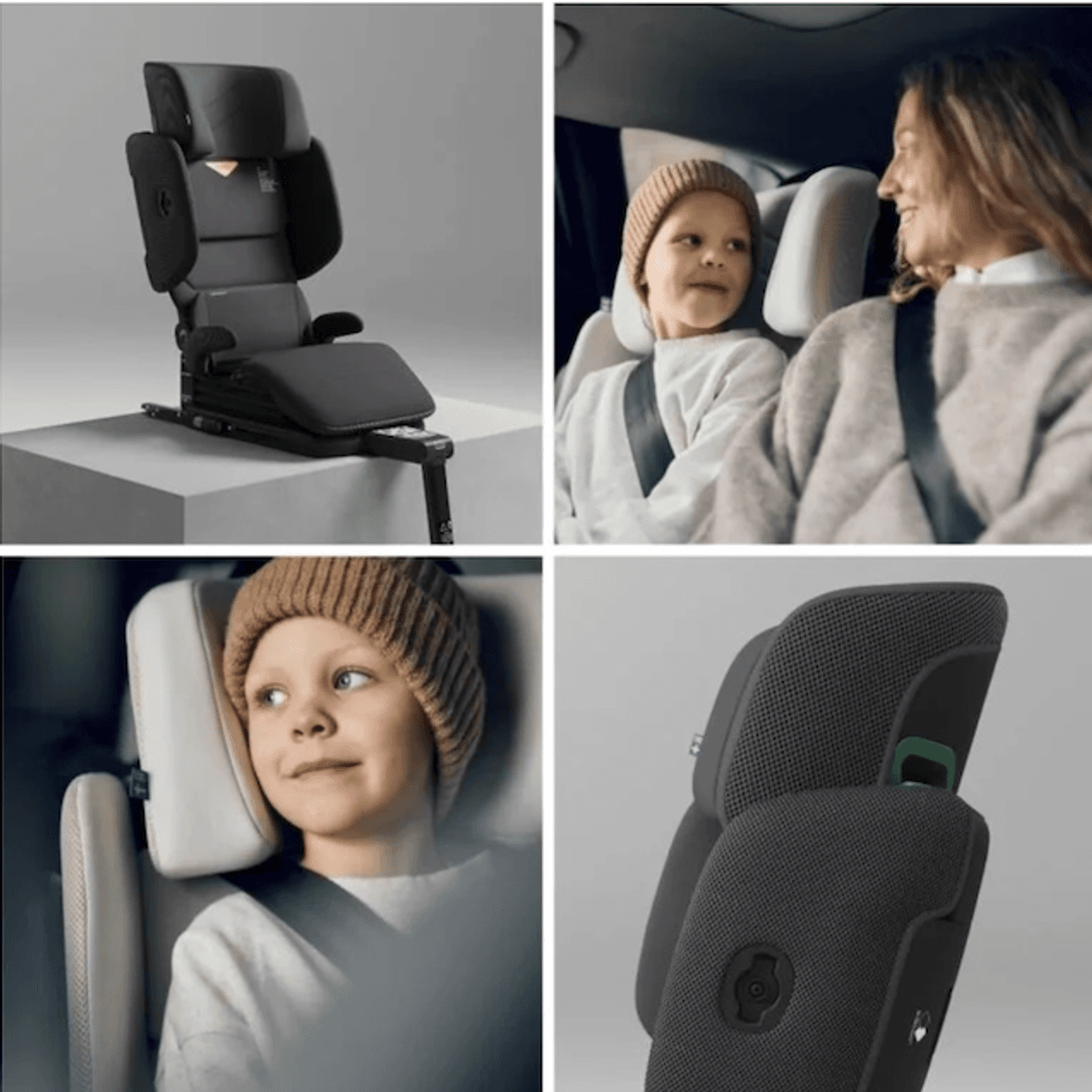 Axkid Up | Beltestol 4-12 år | Driftwood Beige