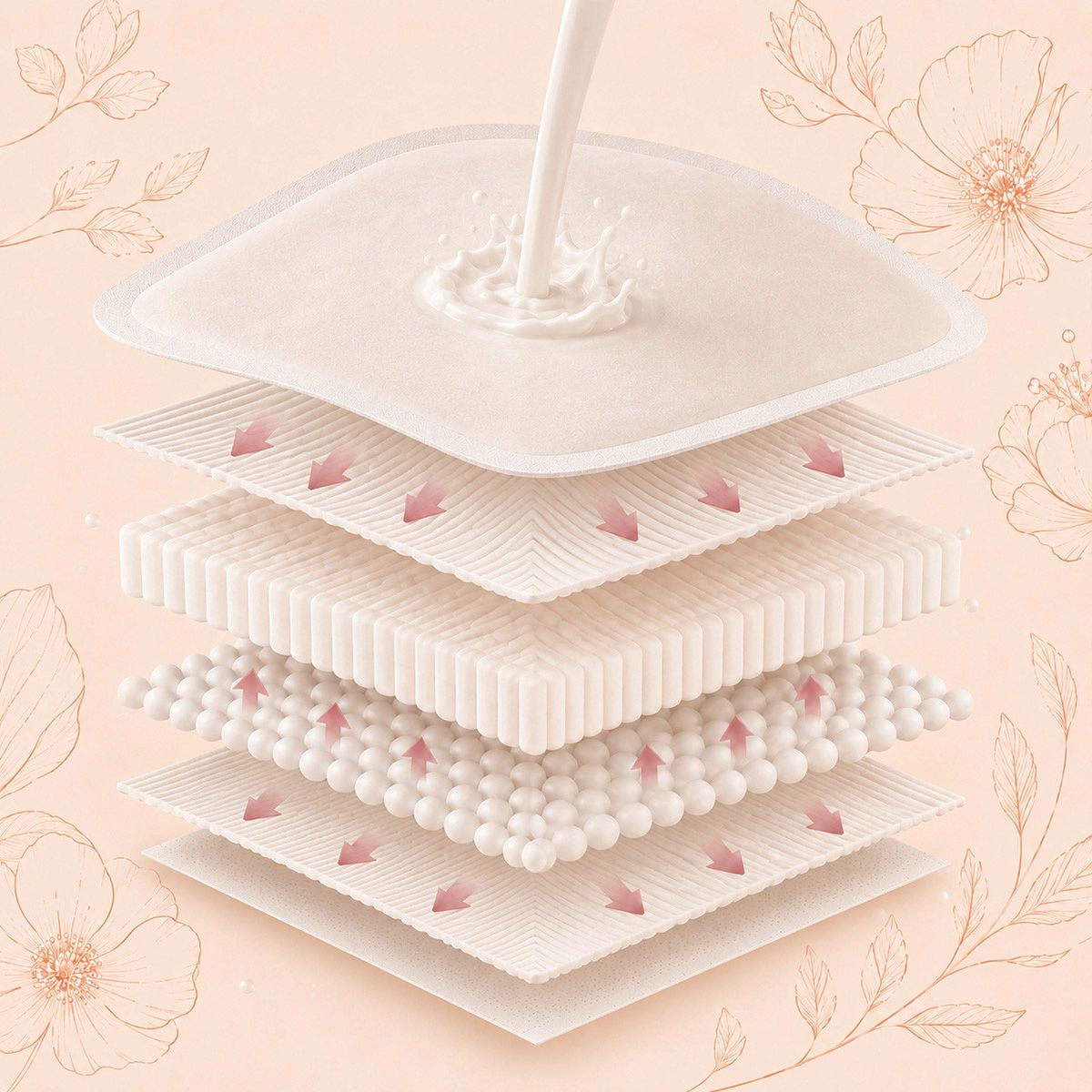 Babyono | Ammeinnlegg | Classic | 140 stk.