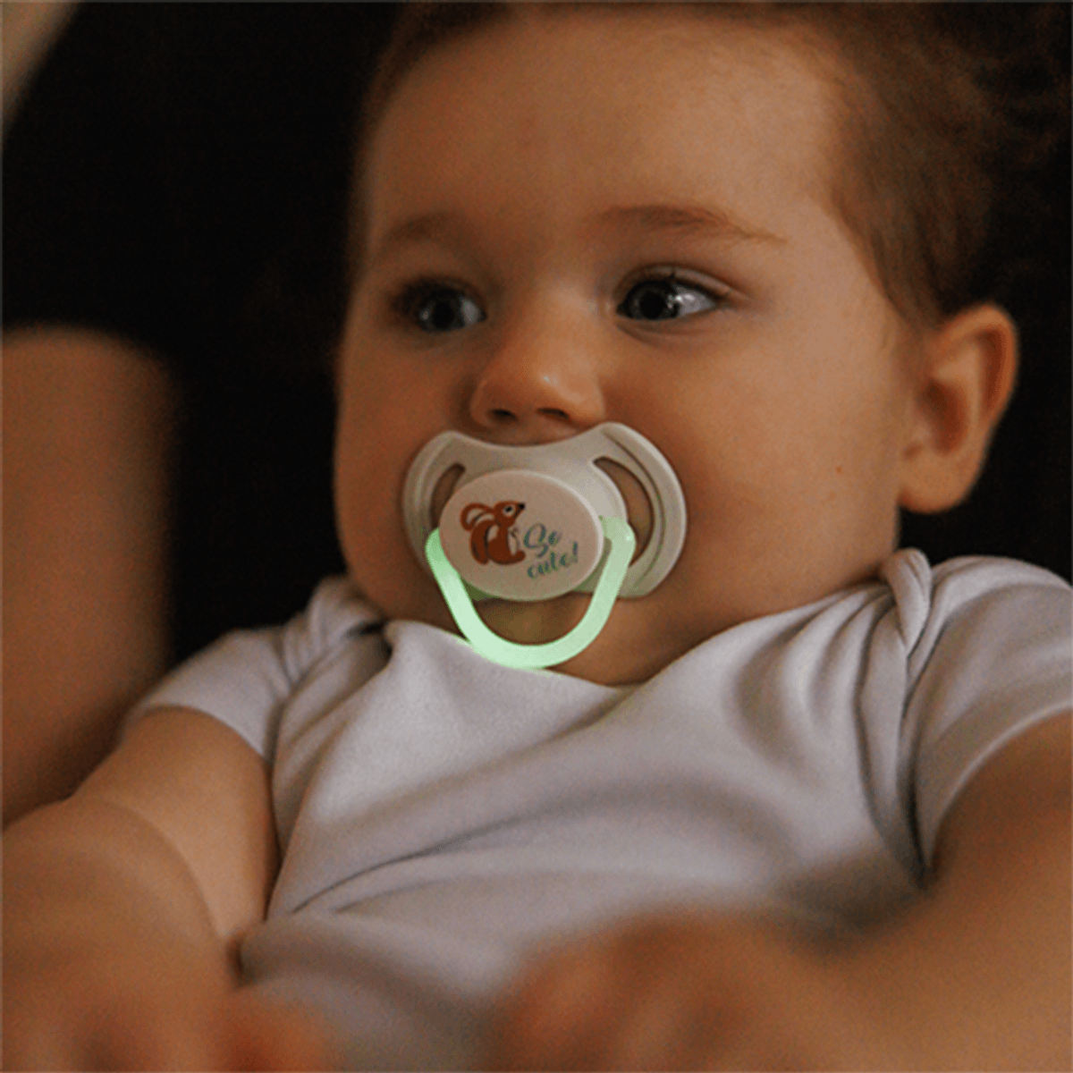 Babyono | Symmetrisk Sillikonsmokk | 6-18 mnd.