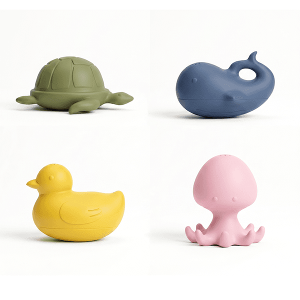Hovedbilde Troller Kids | Silikon Badeleker | 4 stk. figurer