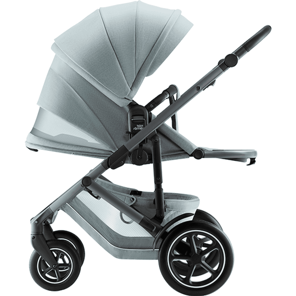 Britax | Smile 5Z Kombivogn + BABY-SAFE Pro Bilstol & Base | Harbor Blue