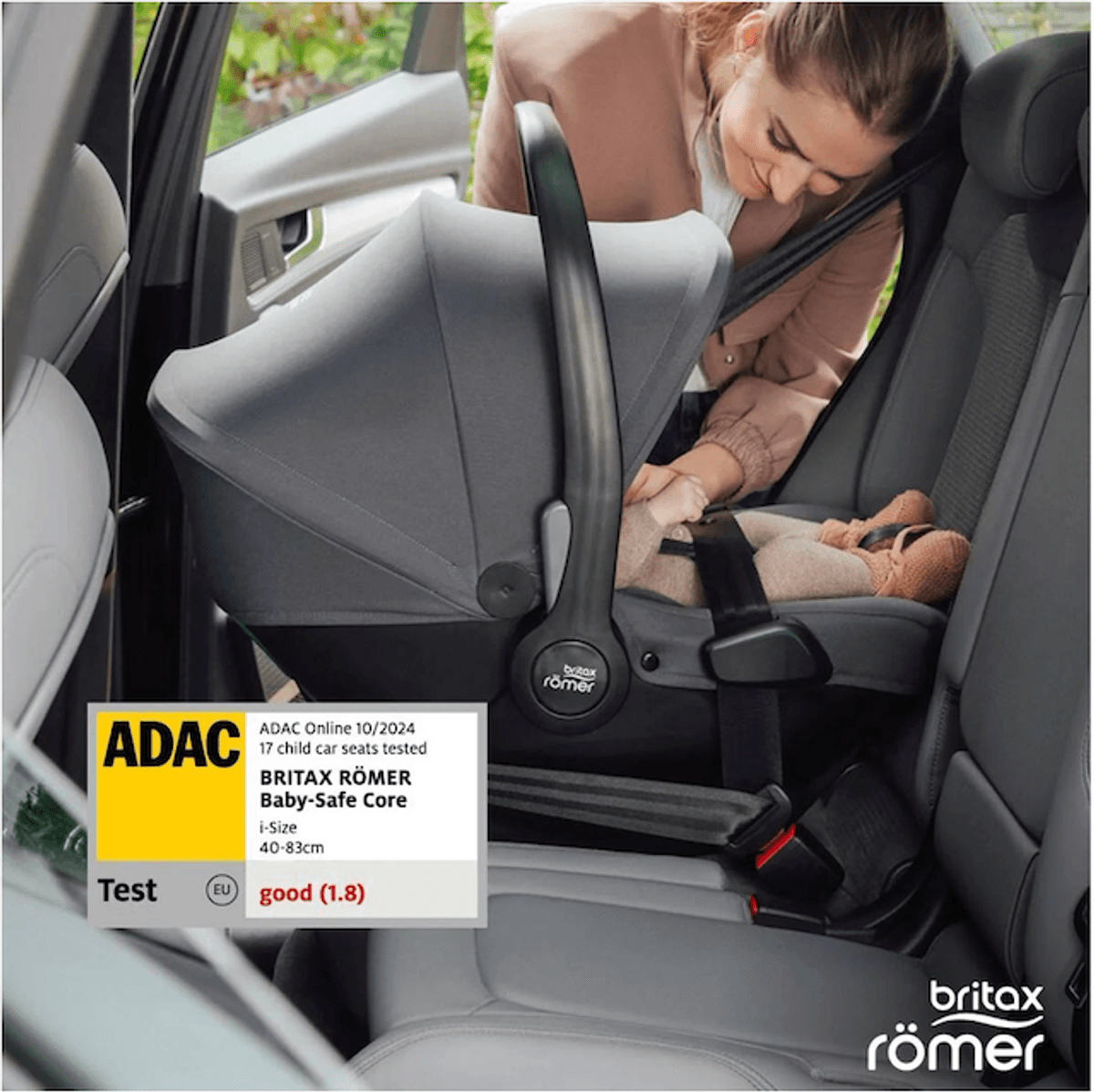 Britax | Smile 5Z kombivogn + Core bilstol & Base | Teak & Chai