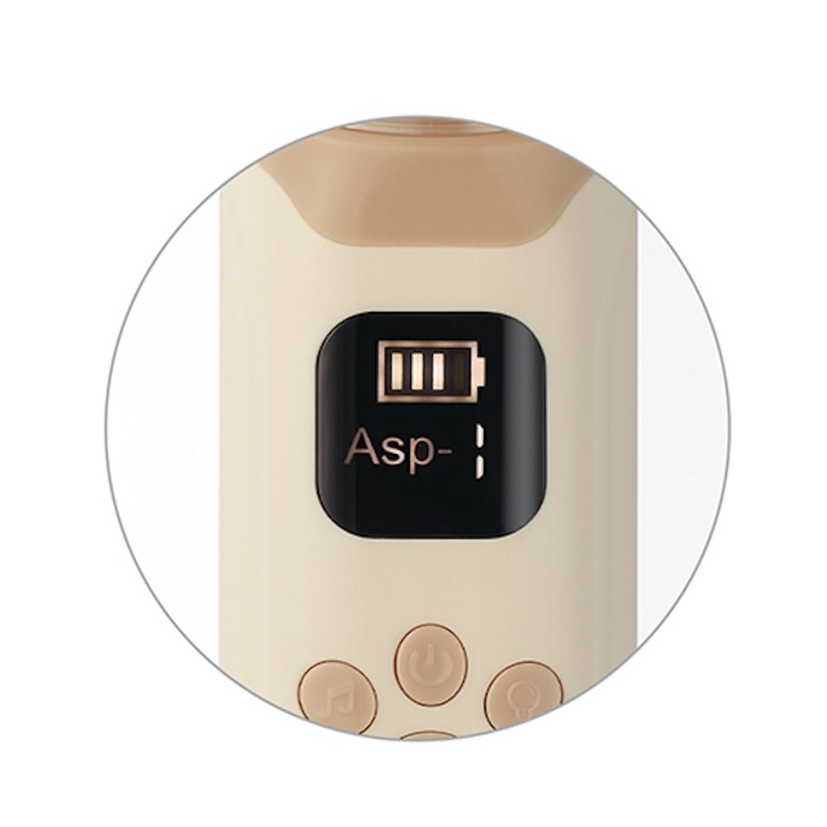 Babyono | Elektrisk nesesuger | Beige 