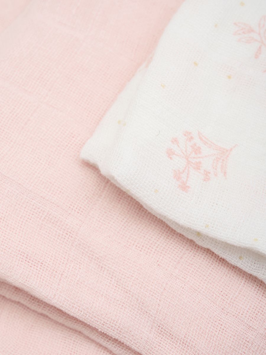 Pippi | Muslinkluter 3-pk | Veiled Rose