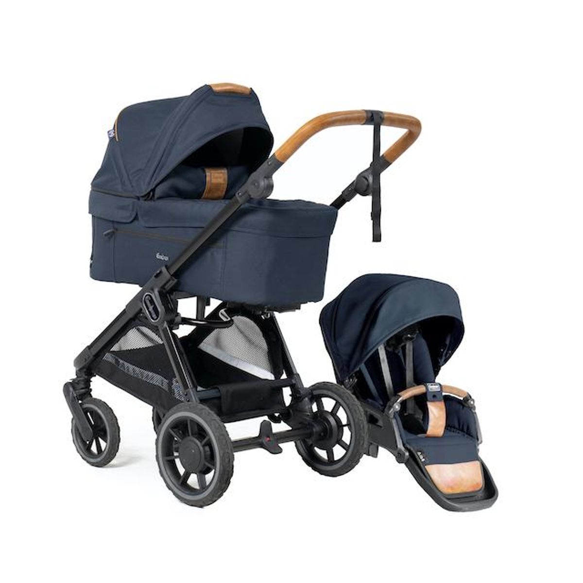 Emmaljunga 2026 | Sento Kombi Flat+ | Outdoor Dark Navy