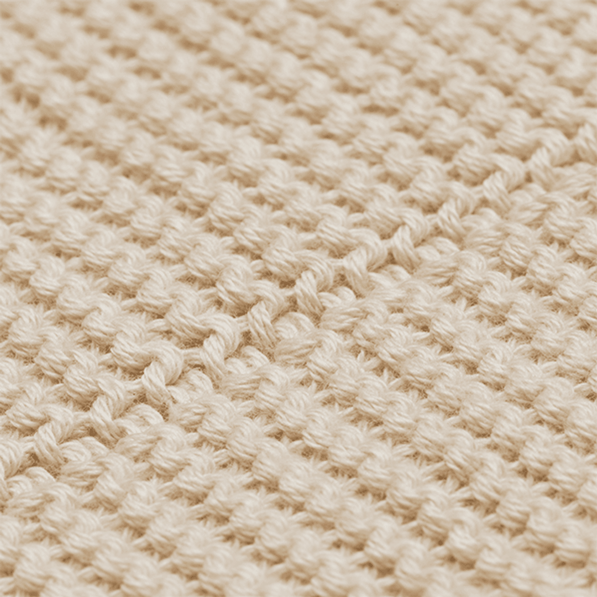 Fillikid | Strikket babyteppe | 80 x 100 cm | Nature