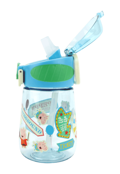 Hovedbilde Peppa Pig | Drikkeflaske med tut | 400 ml | Blå